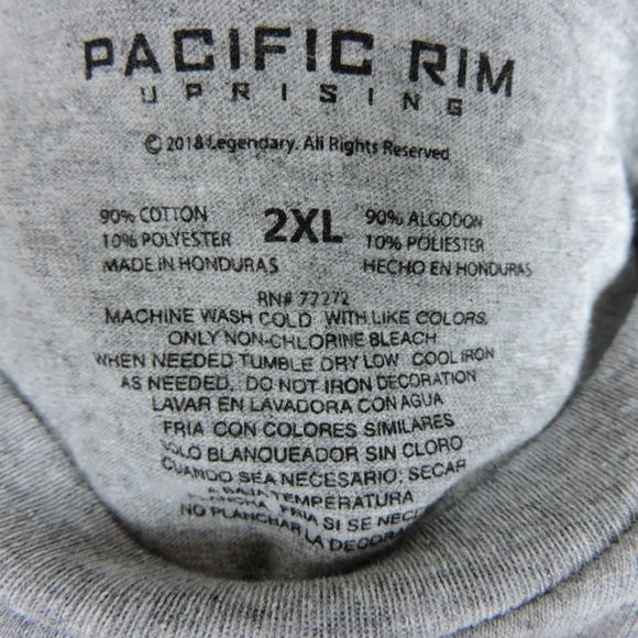Pacific Rim Uprising T-Shirt Kaiju PPDC - Picture 5 of 5